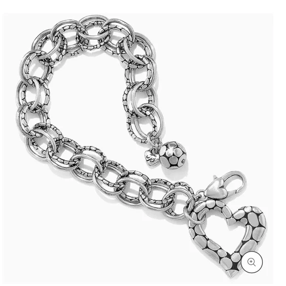 ๐ BRIGHTON Pebble Heart Bracelet - Picture 4 of 5